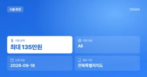 2026년 김제시 세일즈-업 청춘 프로젝트: 전주국제발효식품엑스포 참가 [마감 9월 18일]